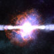 Artist’s impression of a gamma-ray burst.